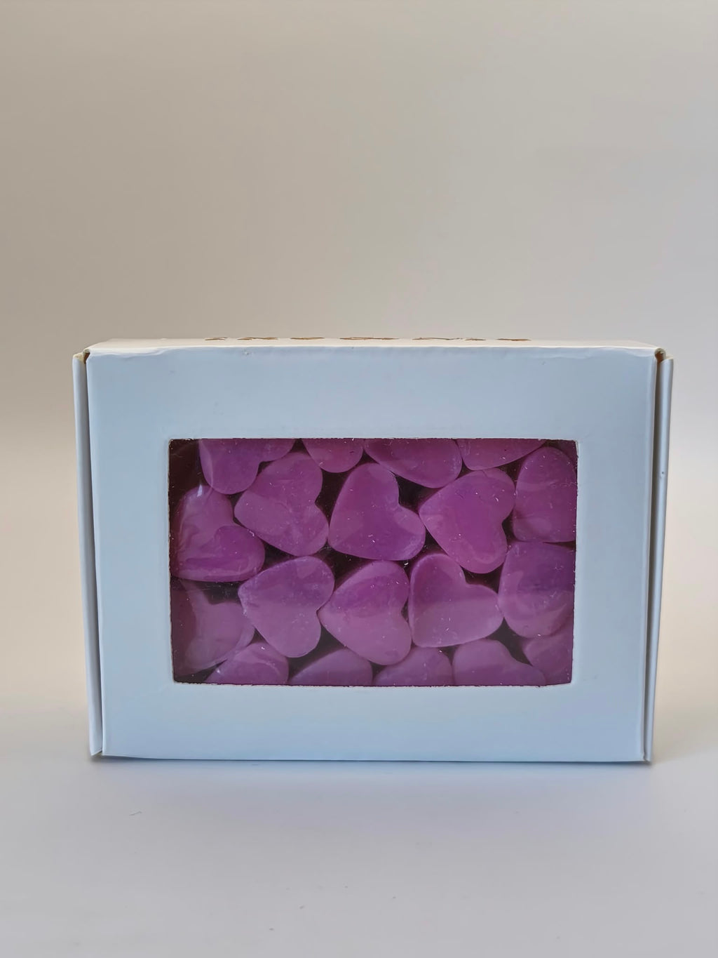 Mini Wax Melts cera de soja corazón ambarado
