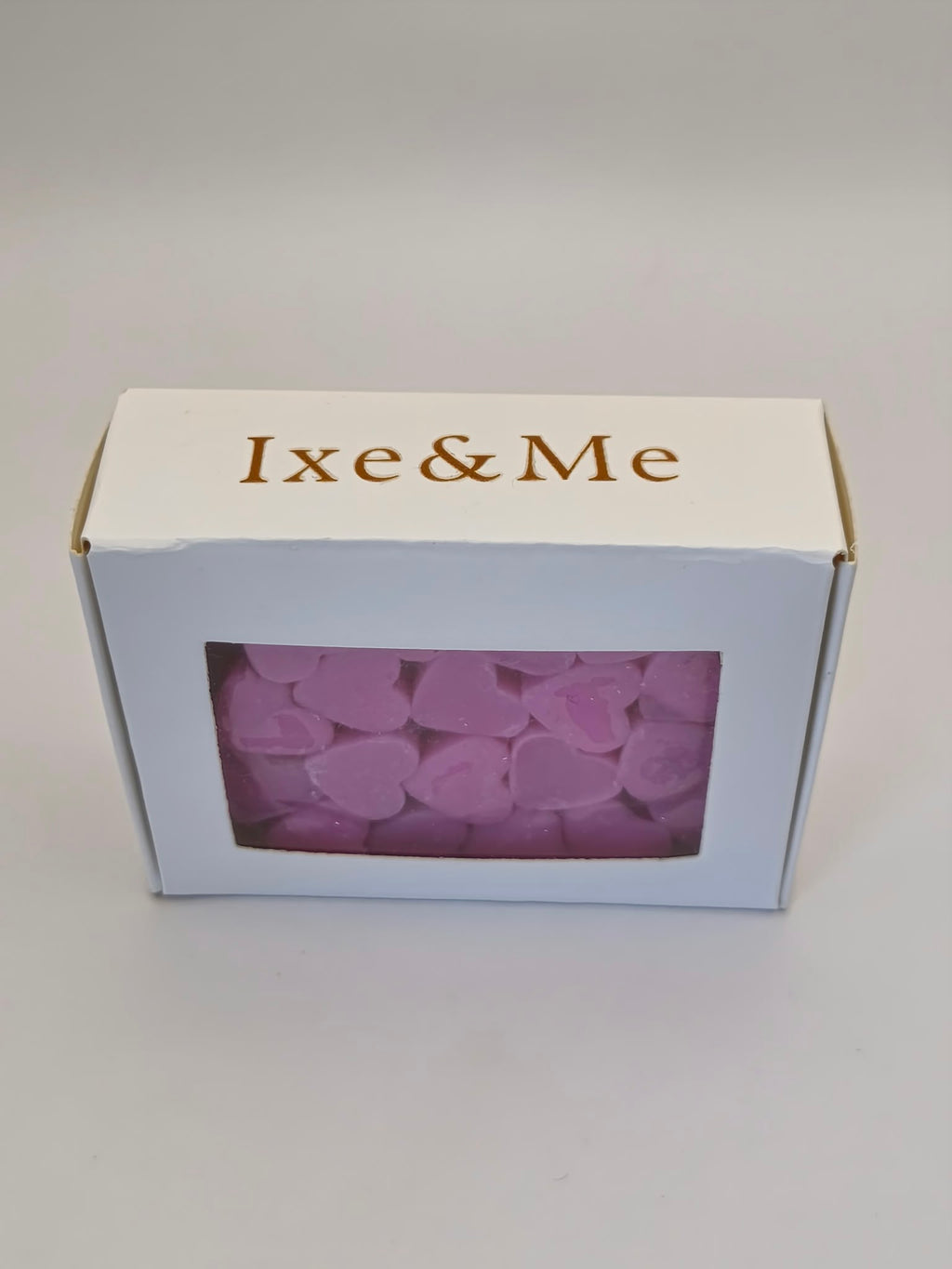 Mini Wax Melts cera de soja corazón ambarado