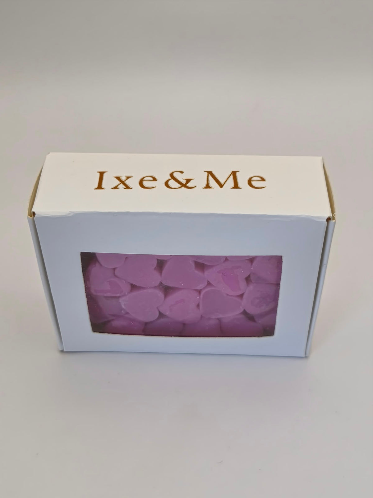 Mini Wax Melts cera de soja corazón ambarado