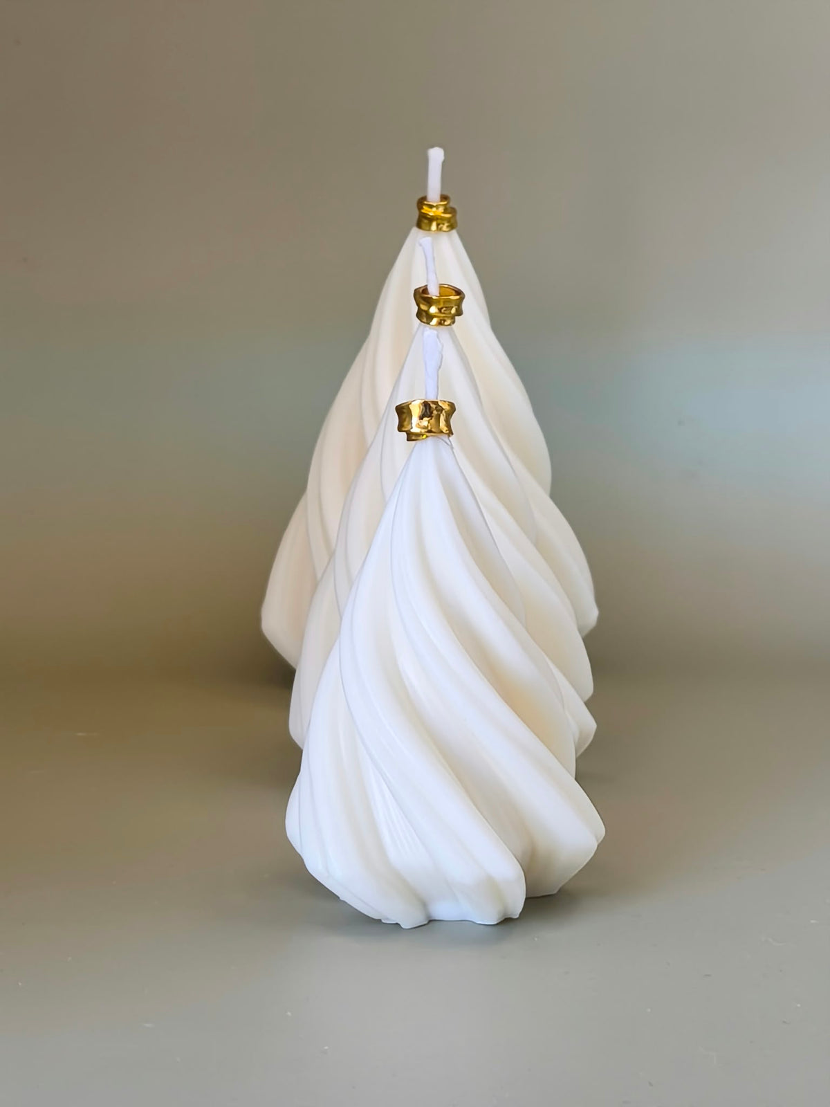 Velas decorativas de cera de soja árbol de navidad