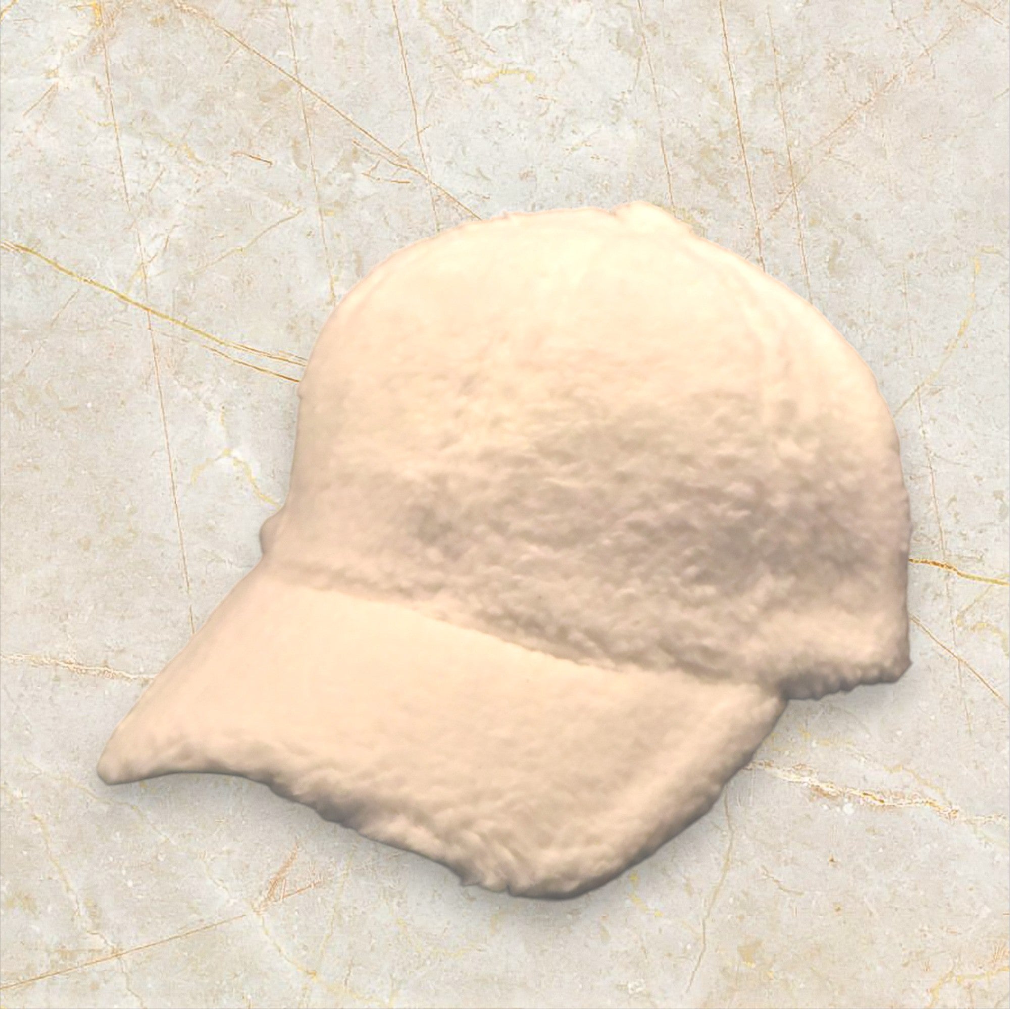 Ixe&Me I Gorra de invierno efecto pelo peluche blanca