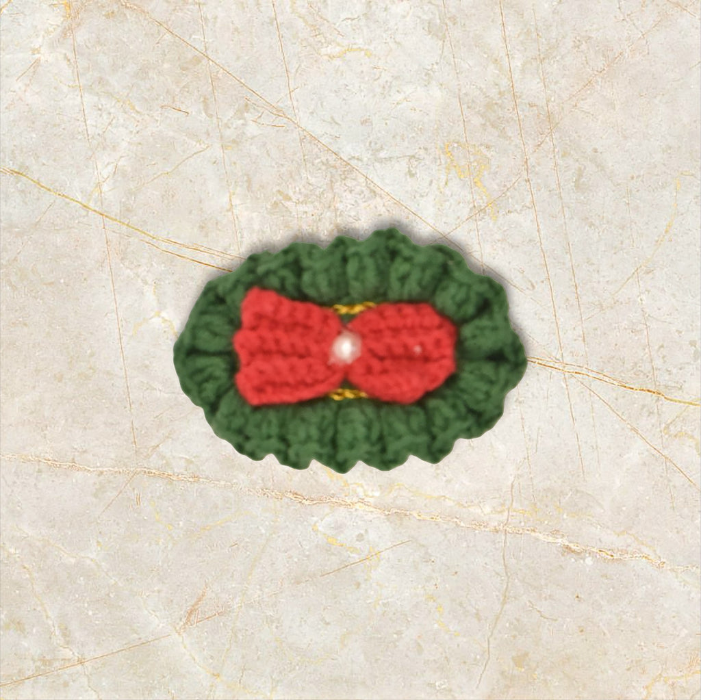 Ixe&Me I Pack de tres pasadores de cabello punto motivos navideños