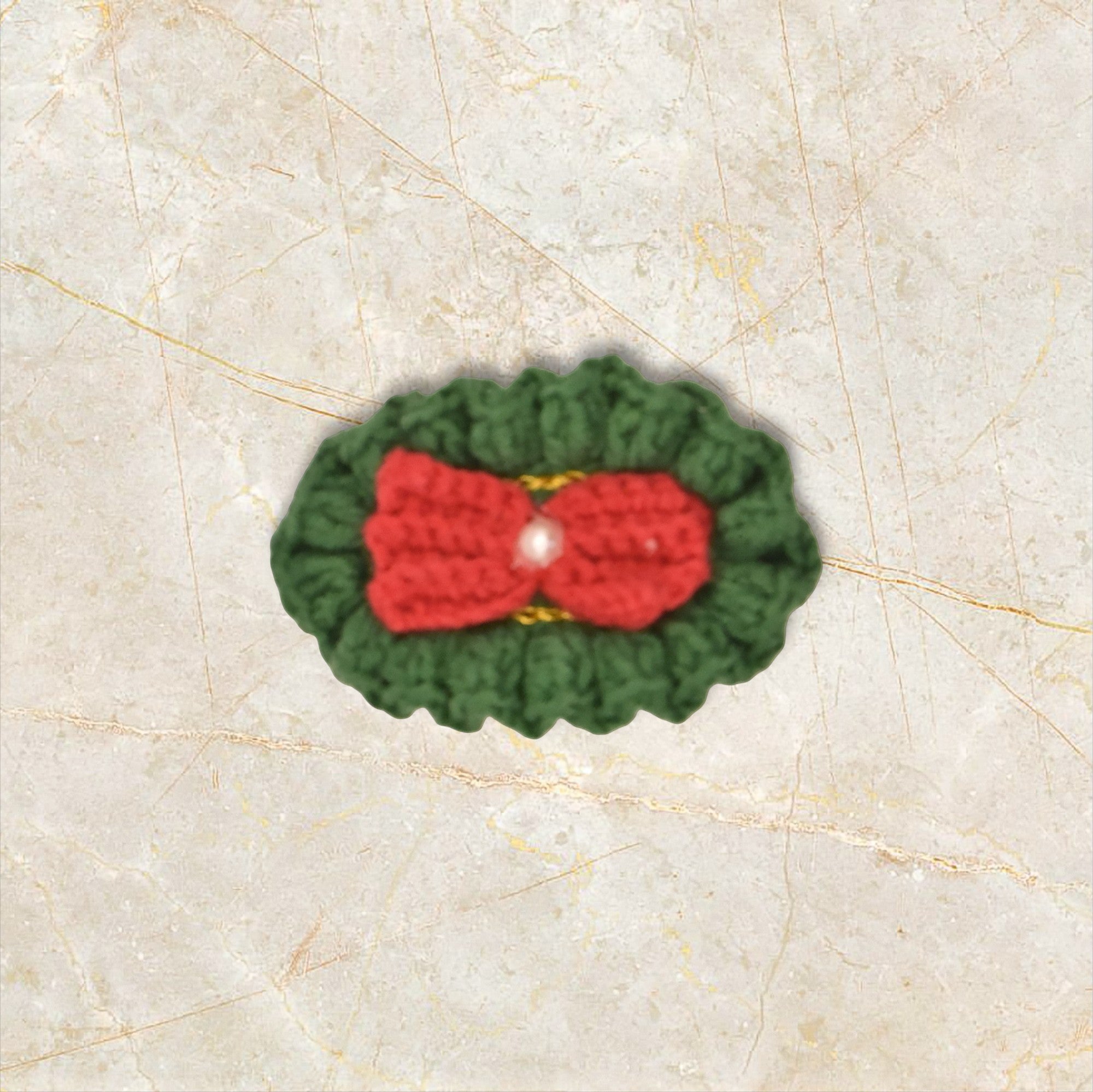 Ixe&Me I Pack de tres pasadores de cabello punto motivos navideños