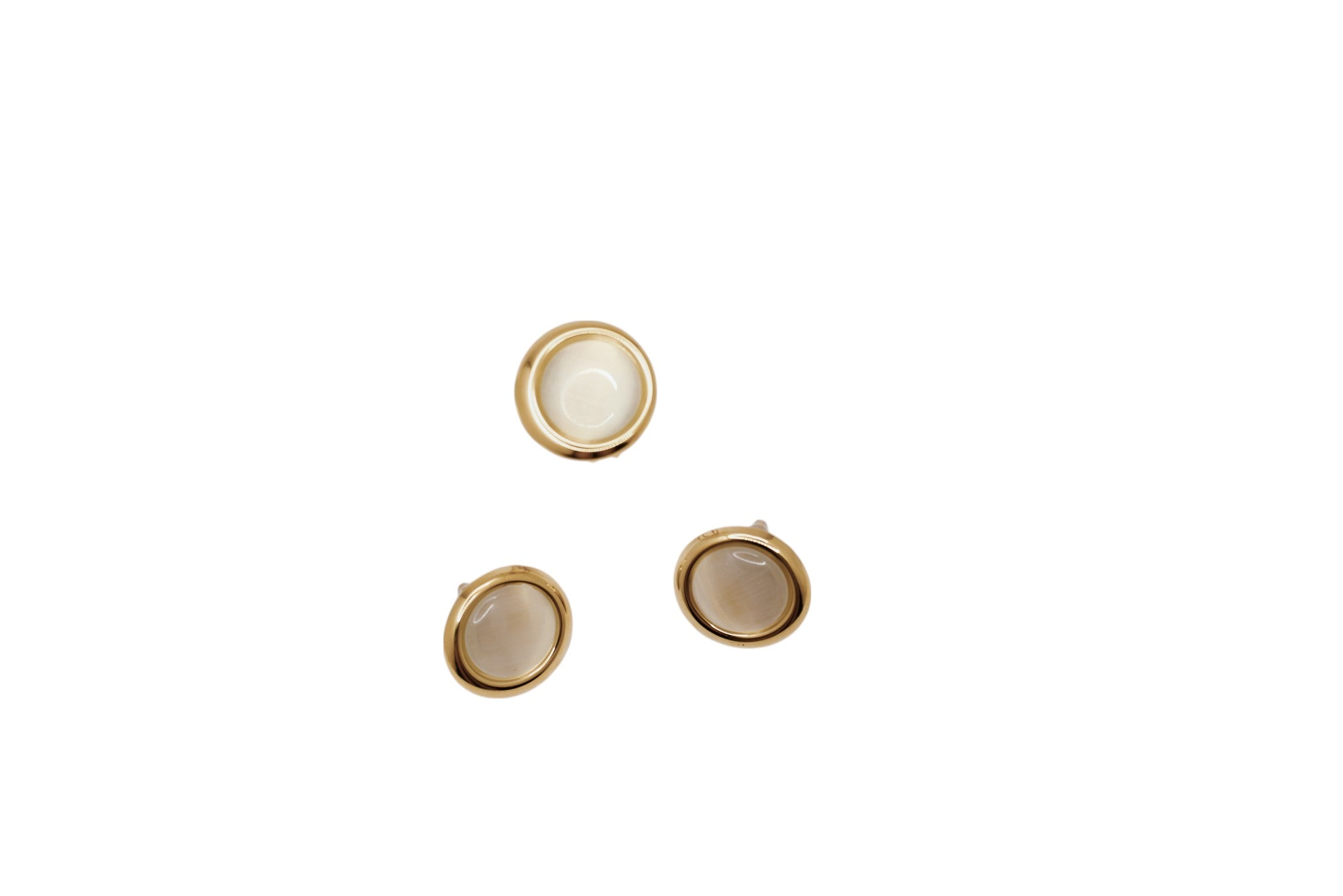 Set de Pendientes y Anillo acero estilo vintage