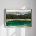 Póster decorativo paisaje de lago en montañas 60X90