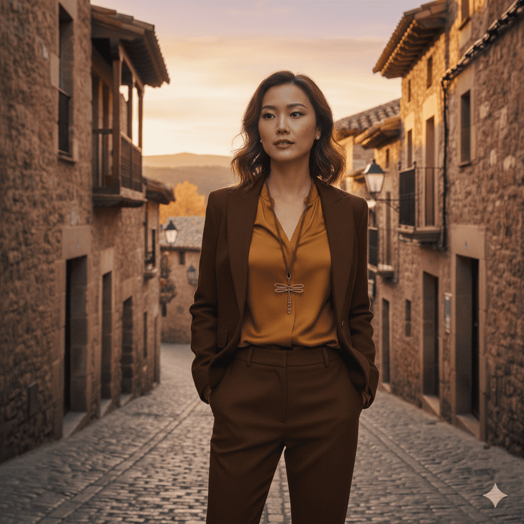 Colgante libélula de acero inoxidable