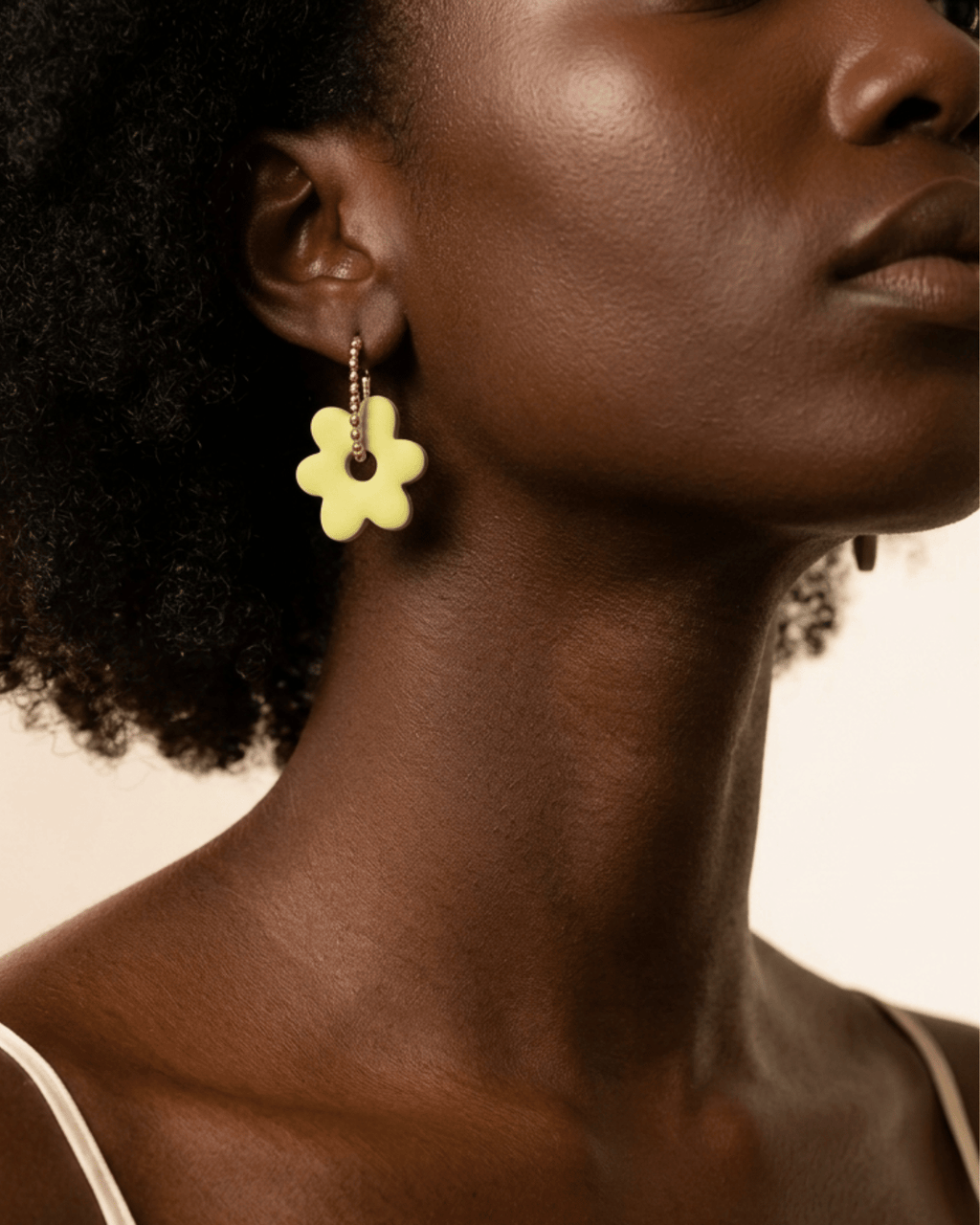 Pendientes charm flor spring