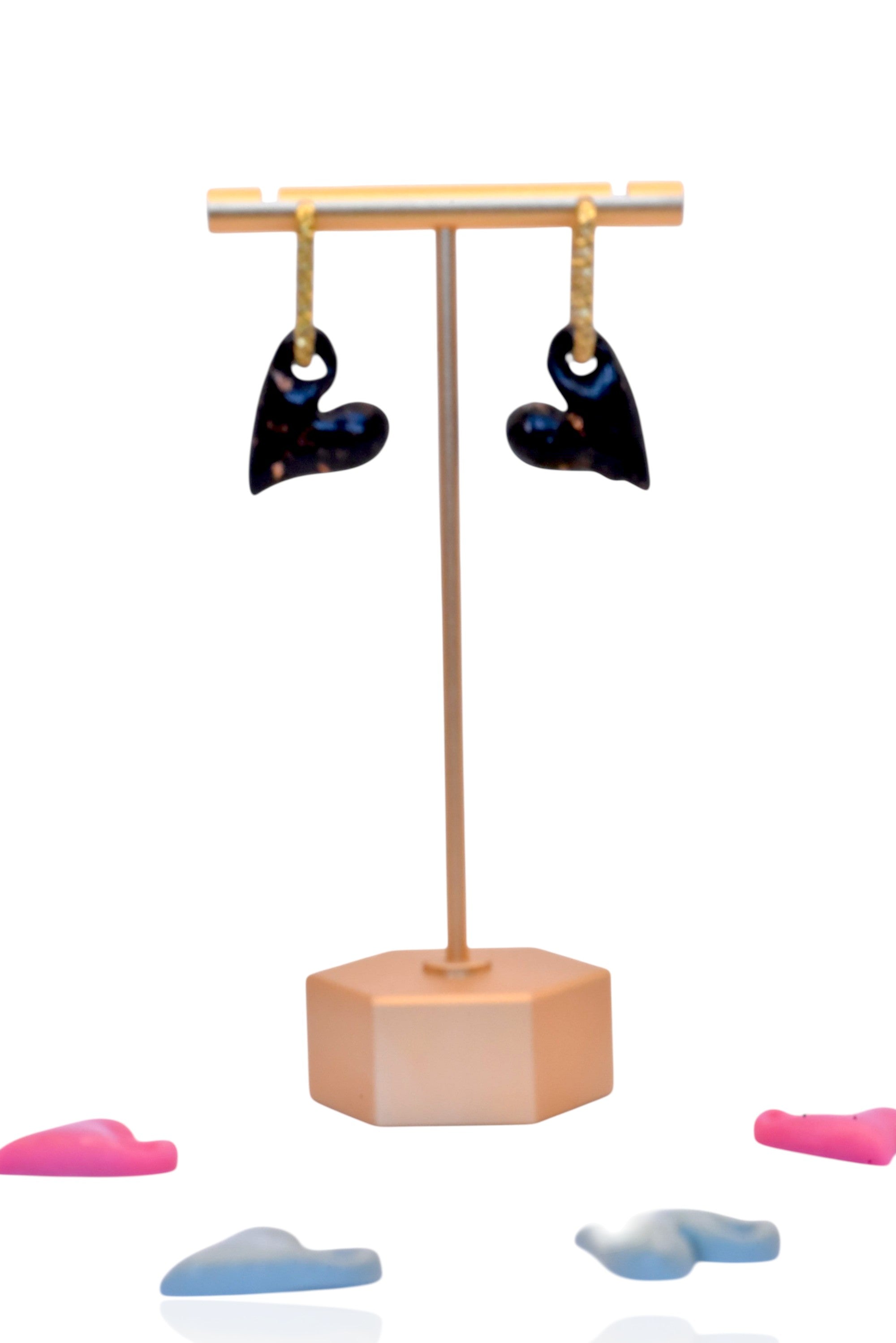 Pendientes charm corazón