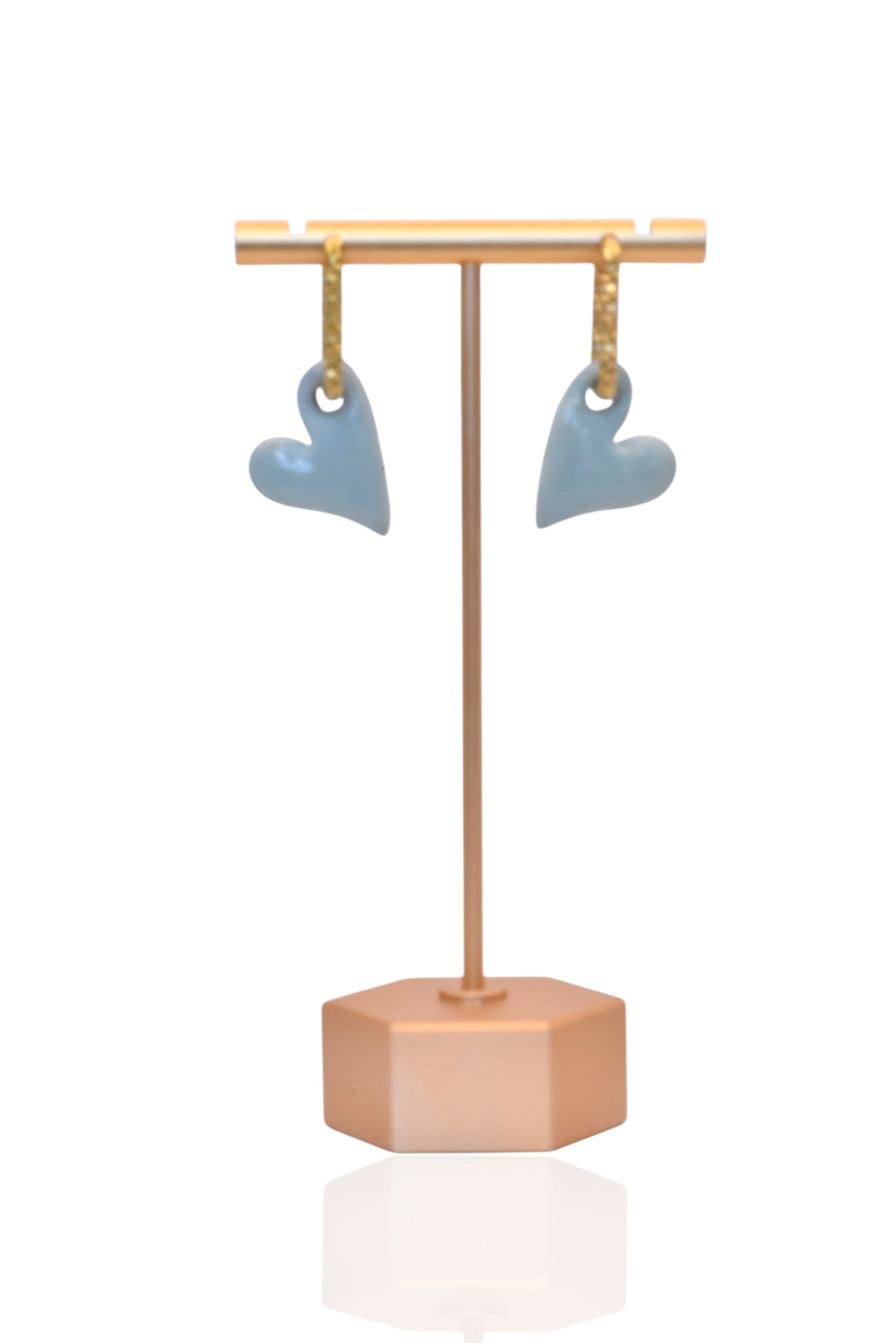 Pendientes charm corazón