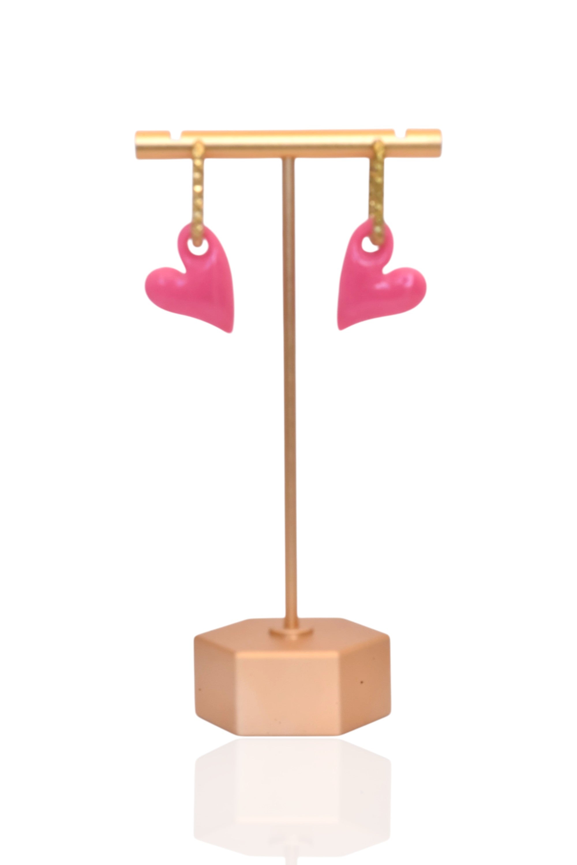 Pendientes charm corazón