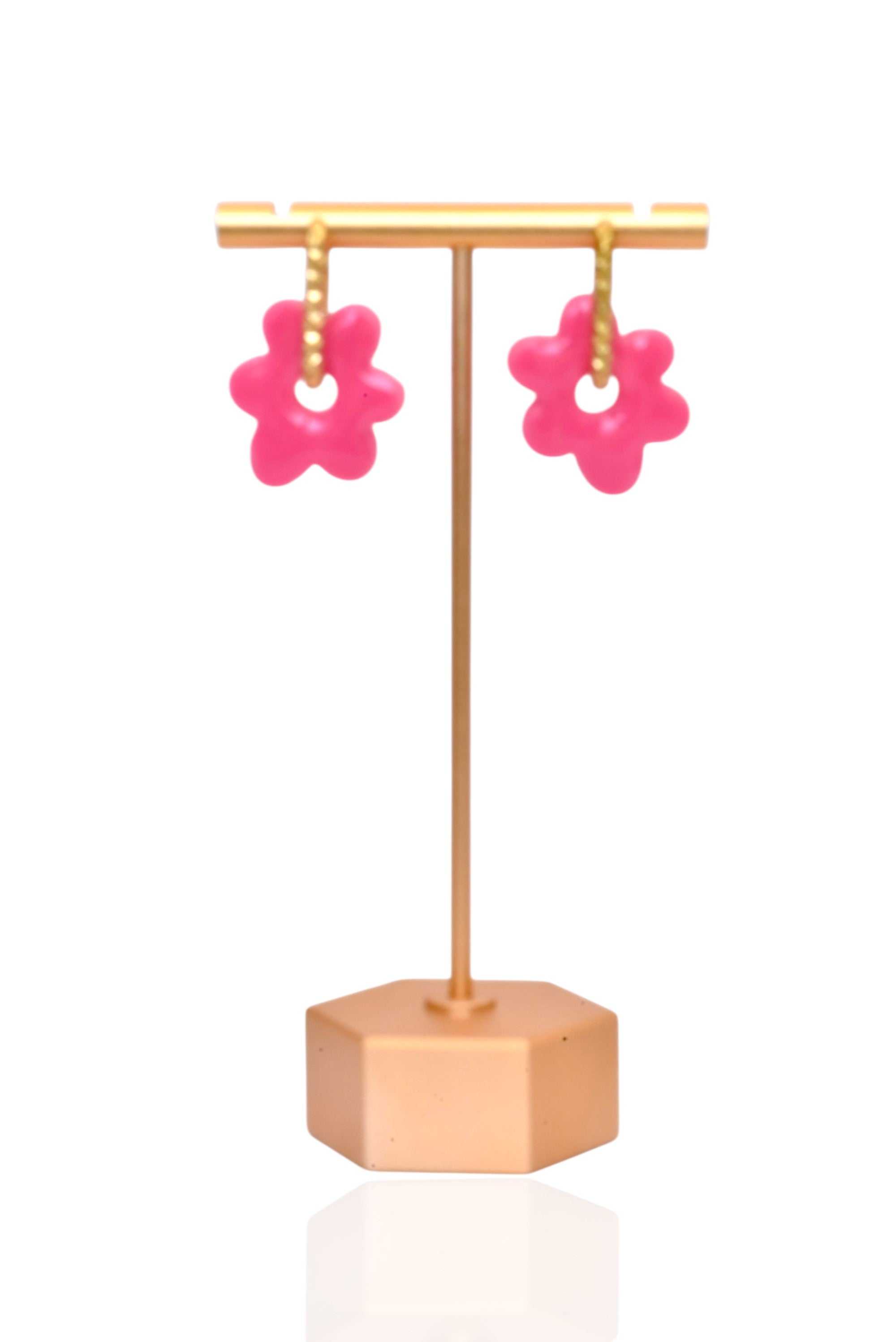 Pendientes charm flor spring