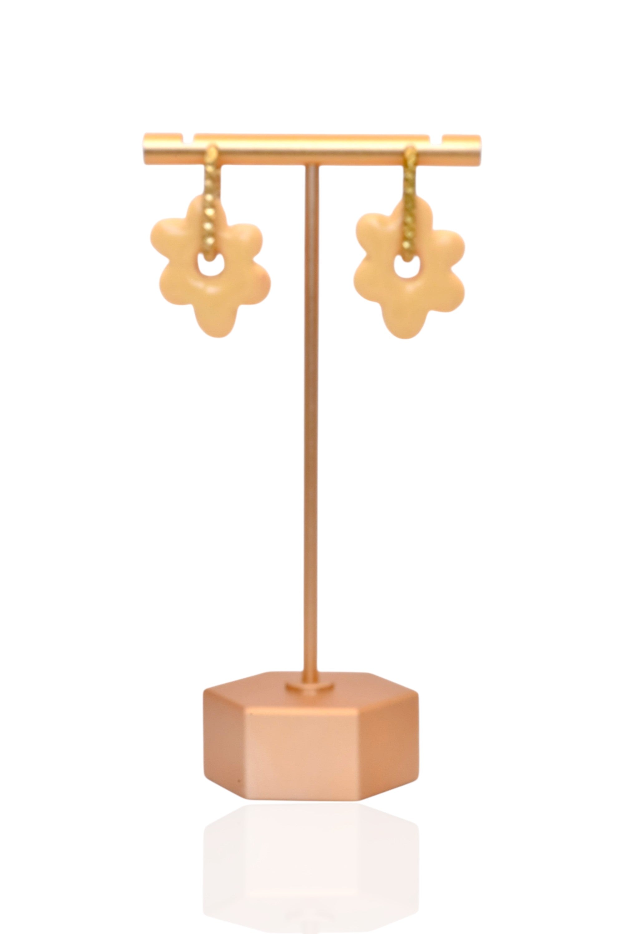 Pendientes charm flor spring