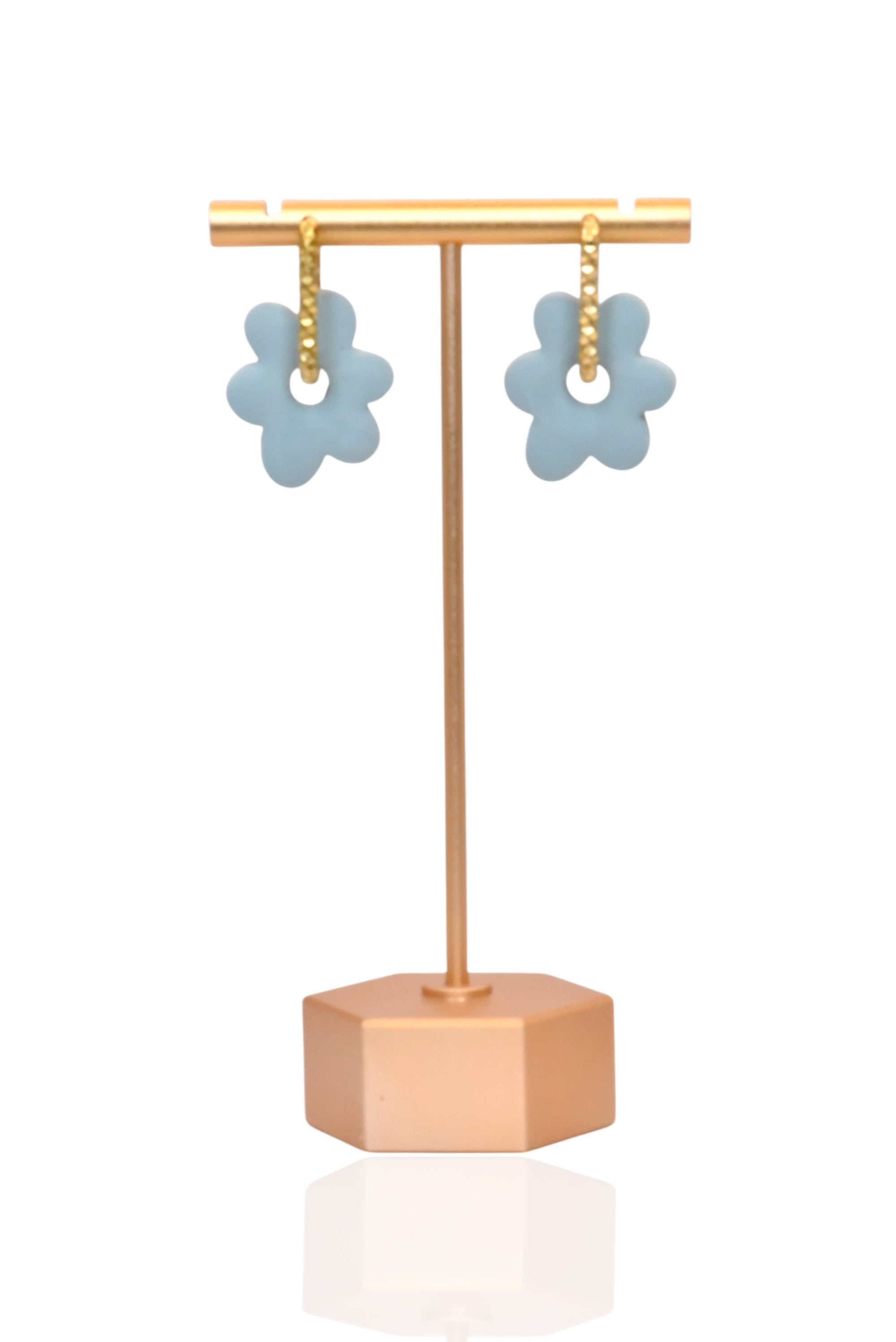 Pendientes charm flor spring