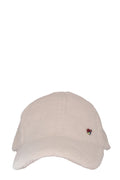 Gorra de invierno efecto pelo peluche blanca